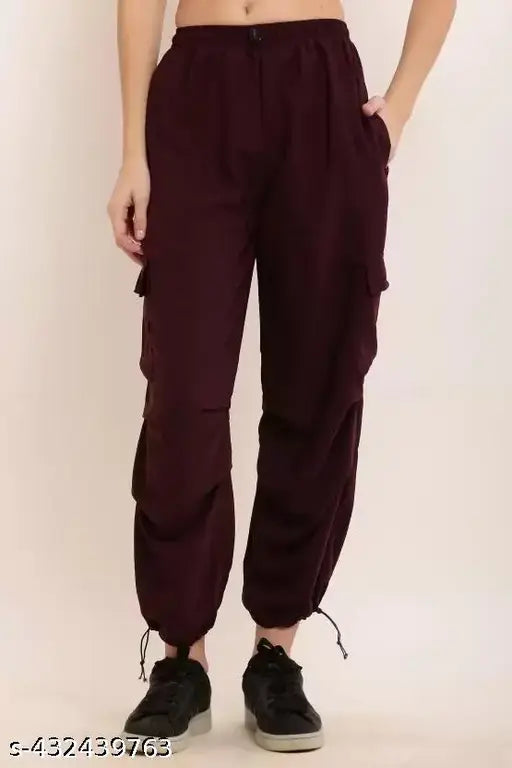 Fashion Store Women Cargo pants - Cotrise Cargo Black Lycra 