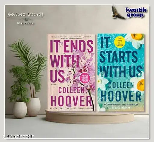 Colleen Hoover Combo :  It Ends With Us - It Starts With [English Paperback  By Colleen Hoover ]