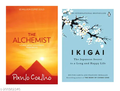 THE ALCHEMIST BY PANLO COELHO + IKIGAI BY HECTROR GRACIA BY