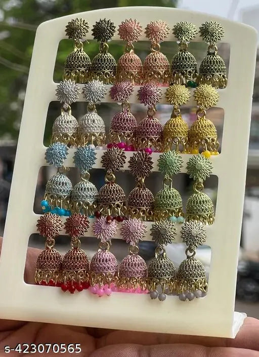 new letest earrins 12 pis