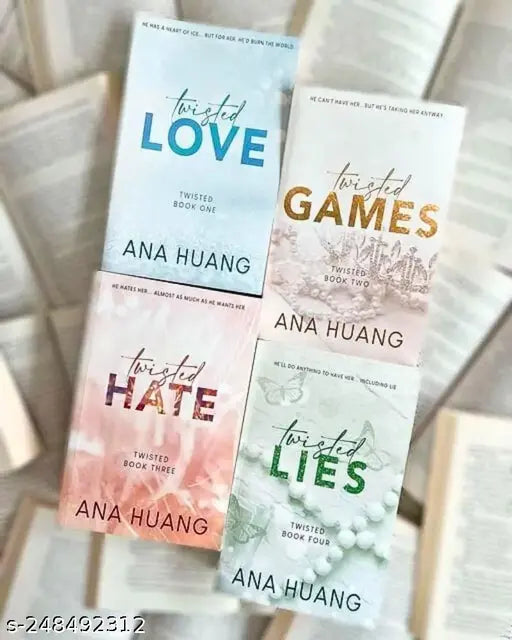 TWISTED SERIES : Twisted Love  Twisted Games  Twisted Hates and Twisted lies BY Ana Huang.Romance novel with twisted thrill and fiction novel^^.