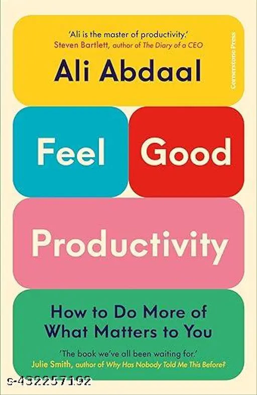 Feel Good Productivity By Ali Abdaal ( English  Paperback) Bestseller