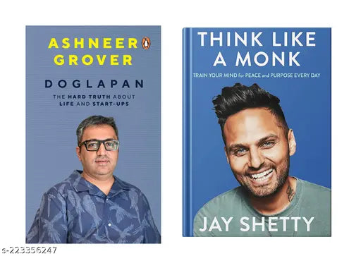 DOGLAPAN BY ASHNEER GROVER + THINK LIKE A MONK BY JAY SHETTY