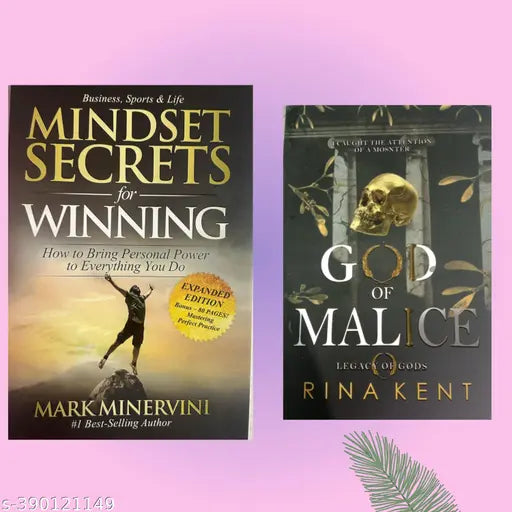BOOK HUB God of Malice AND MINDSET SECRETS COMBO PACK OF 2