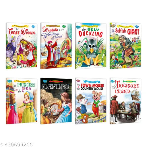 Story books for kids  Storytelling books for kids  Educational books for kids - Set of 8 storybooks for kids
