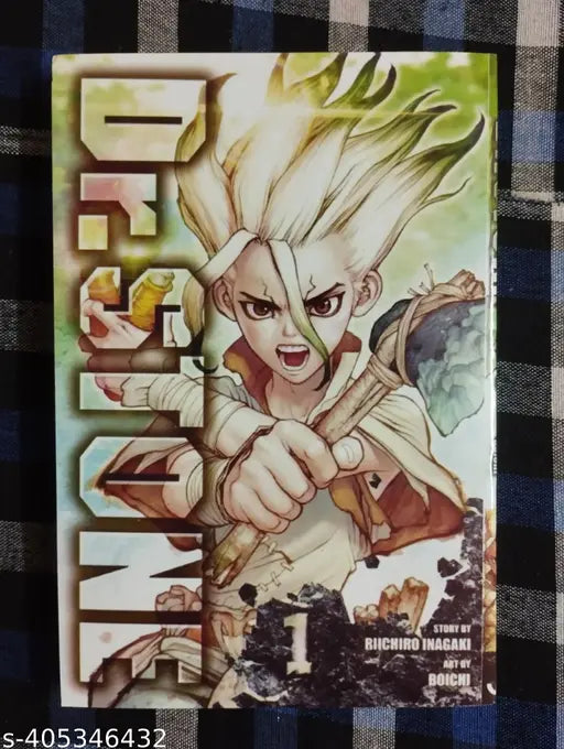 Dr. Stone  Volume-1 (English  Paperback  Riichiro Inagaki)