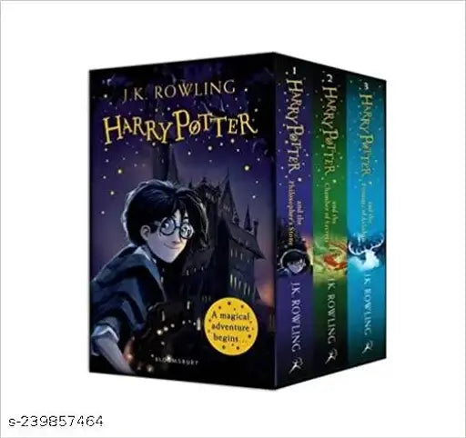 Harry Potter 1-3 Box Set: A Magical Adventure Begins