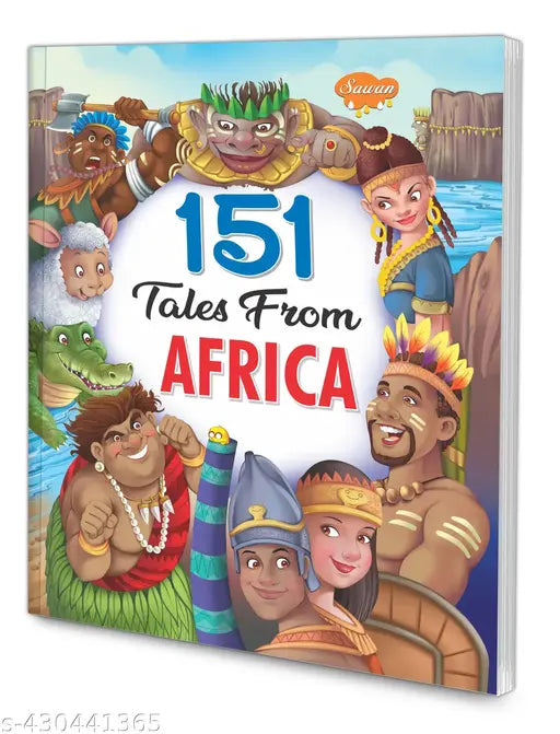 151 Tales from Africa Book : Educational Book  Tales of Africa  Tales of World  Kids Tales Book - Worlds Famous Book.