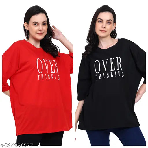 Woman oversized T shirt