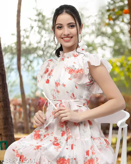 dress for women  women dress  printed dress  dress on lowest price  dresses  long dress  solid dress