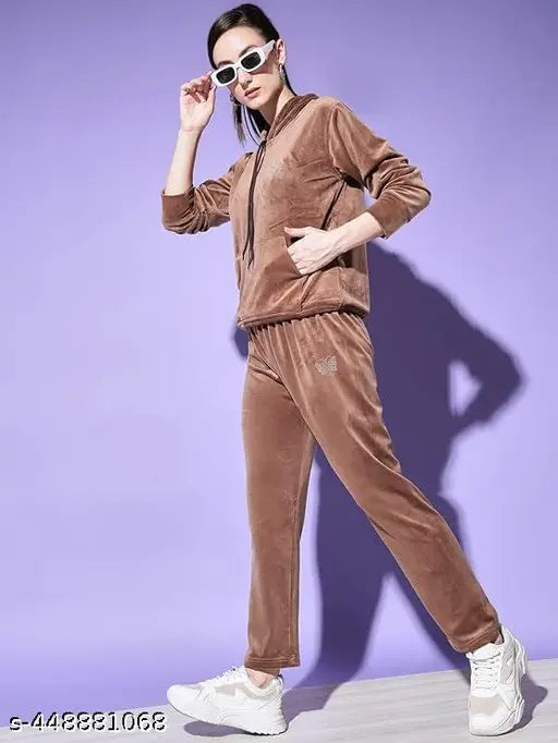 TM Velvet Brown Tracksuit