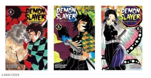 Demon Slayer Vol. 4-5-6 (MANGA) ( by paperbag)