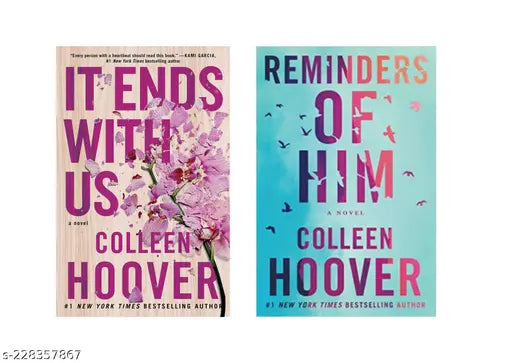 IT END WITH US BY COLLEEN HOOVER +REMINDERS OF HIM BY COLLEEN