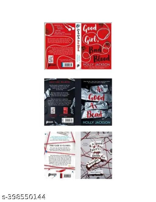 SET OF 3 BOOKS(GOOD GIRL BAD BLOOD  A GOOD GIRLS GUIDE TO MURDER  AS GOOD AS DEAD)