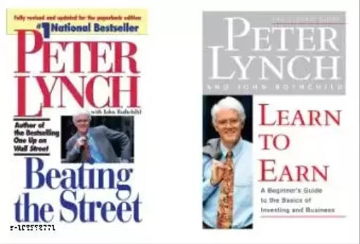 Two Combo Of Peter Lynch Beating The Street & Learn To Earn  (Paperback  Peter Lynch)