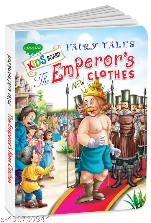 The Emperor’s New Clothes book for kids : Board learning book for kids  Learning books for kids  Educational storybook for kids