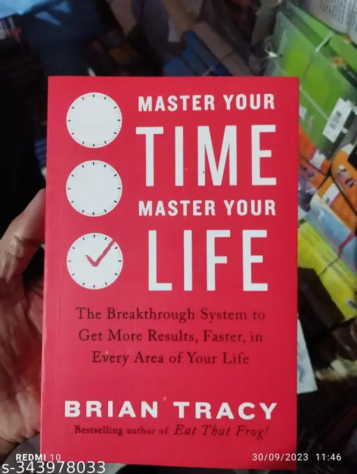 Master Your Time Master Your Life - The Breakthrough System To Get More Results  Faster  In Every Area Of Your Life (English  Paperback  Brain Tracy)