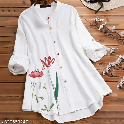 Women's Office And Daily Wear Shirt Tops & Tunics