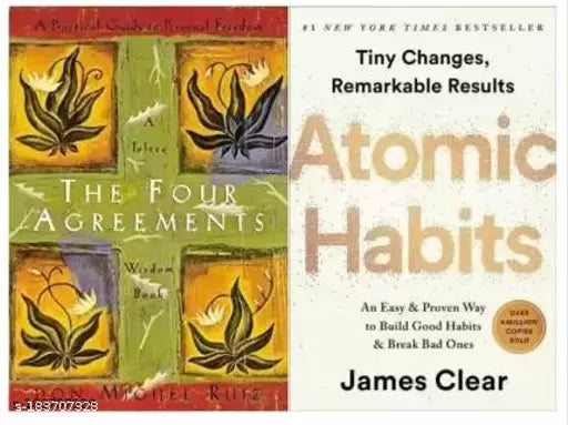 ATOMIC HABITS + FOUR AGREEMENTS