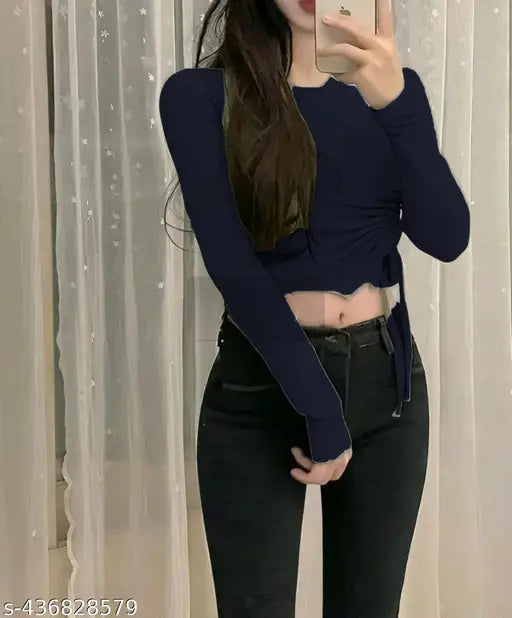 Side Dori Full Sleeve Top