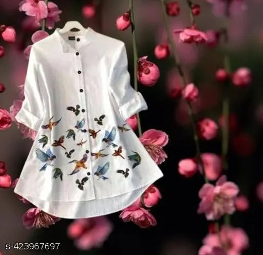 Trendy Womens Printed Shirt