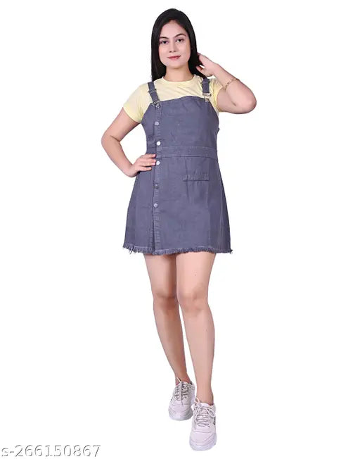 Woman Denim dress(without inner)