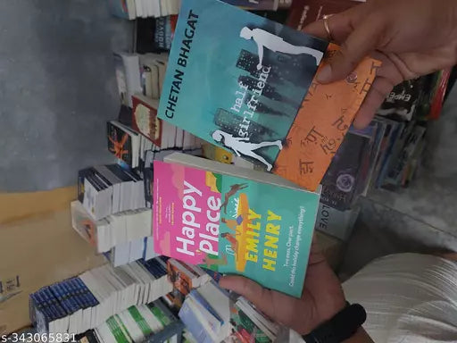 Happy Place+ Half Girlfriend  English Paperback  Emily Henry  Chetan Bhagat