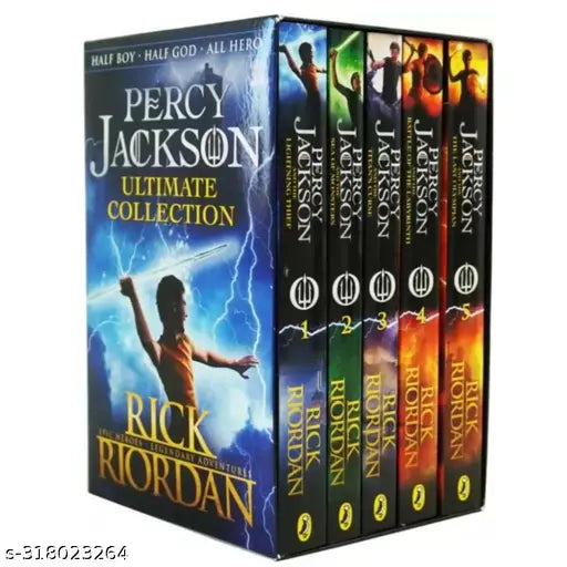 Percy Jackson Complete Collection (5 Boo: Complete Series Paperback – Box set)