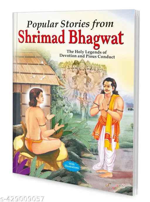 Popular Stories from Shrimad Bhagwat Books for kids : Mythological book for kids  Stories book for kids  Educational book for kids.