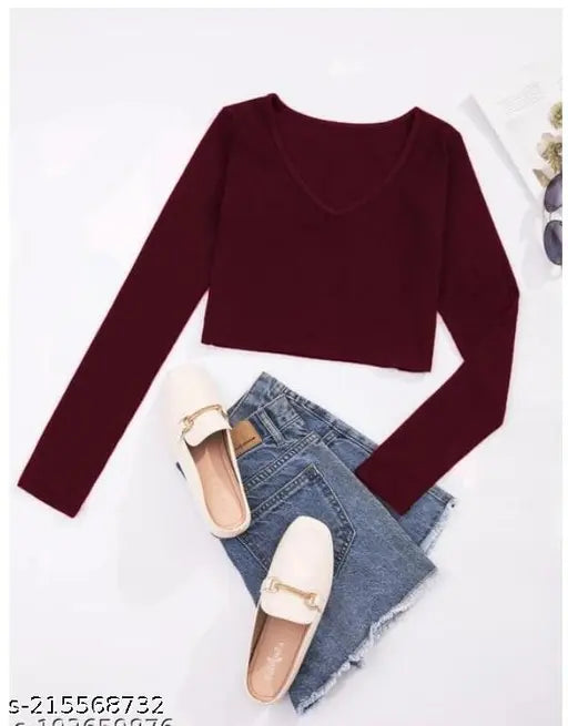V Neck Beautiful Top
