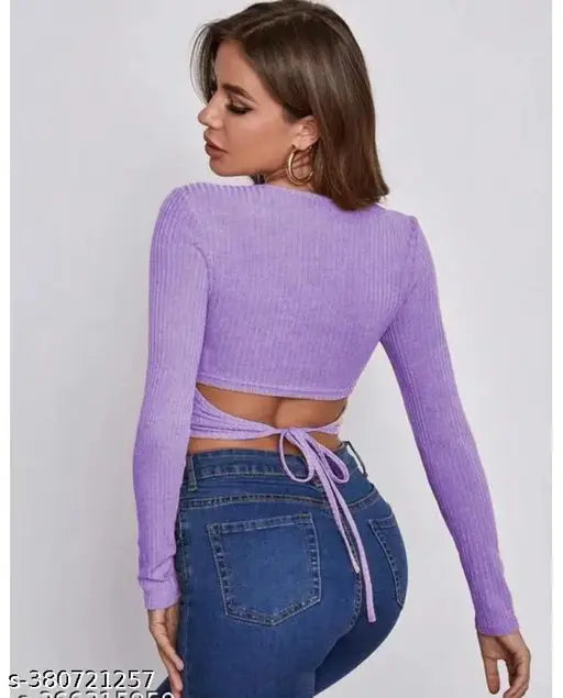 Back Knoght Top Full sleeve