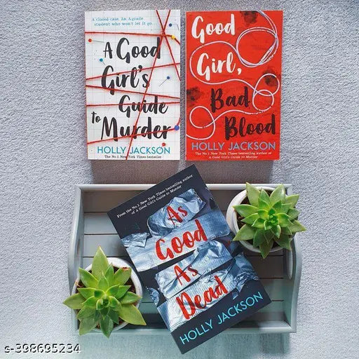 SET OF 3 BOOKS(GOOD GIRL BAD BLOOD  A GOOD GIRLS GUIDE TO MURDER  AS GOOD AS DEAD)