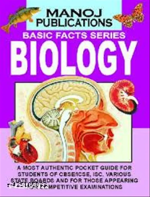 Manoj Publication Basic Facts Biology ( Engllish  Paperback ) Bestseller