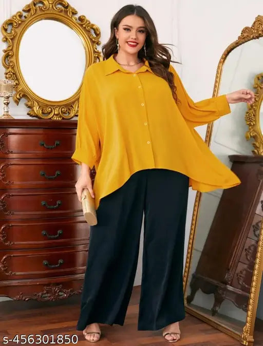 Shirt style dress top tunic trendy top T-Shirt  Elegant  Stylish