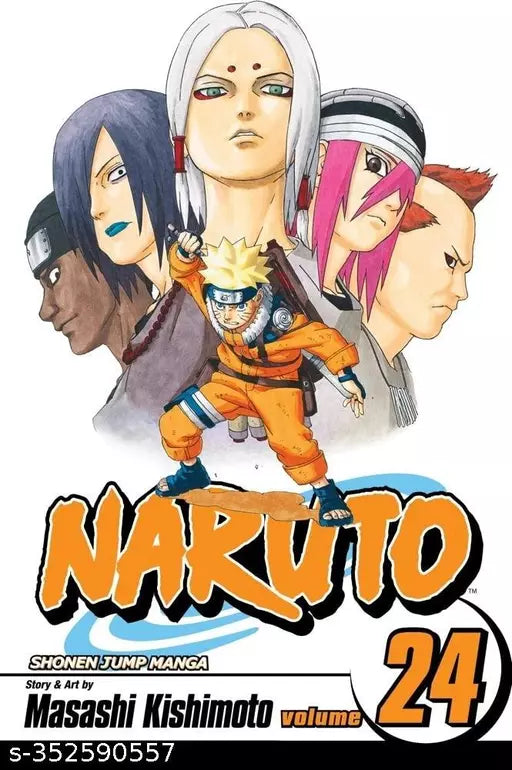 Naruto 24: Unorthodox: Volume 24 Paperback – Sticker Book  6 November 2007