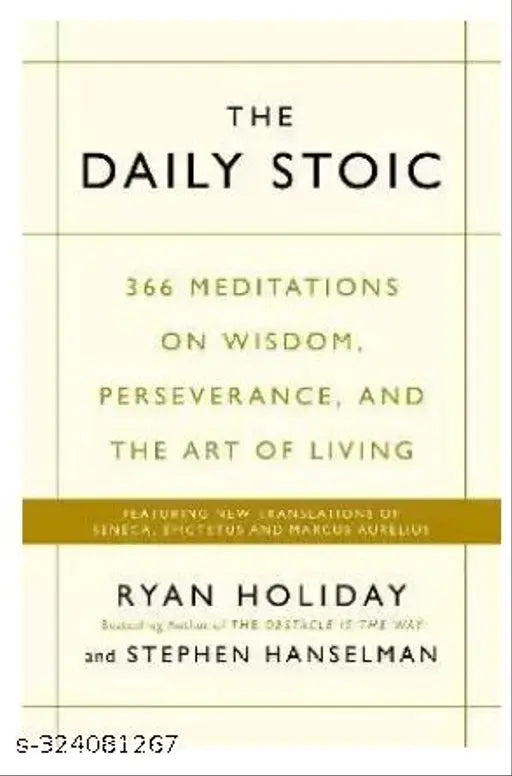 The Daily Stoic  (English  Paperback  Holiday Ryan