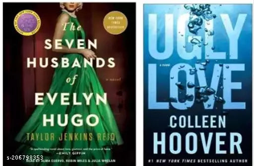 Ugly Love + The Seven Husbands of Evelyn Hugo (Taylor jenkins Reid  Colleen Hoover) (2 BOOKS COMBO)