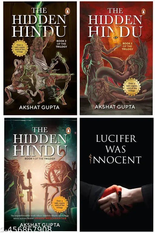 4 Best Selling Books The Hidden Hindu Set And Lucifer was innocent