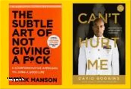 subtle art of not giving a f+ cant hurt me (2 BOOKS COMBO)