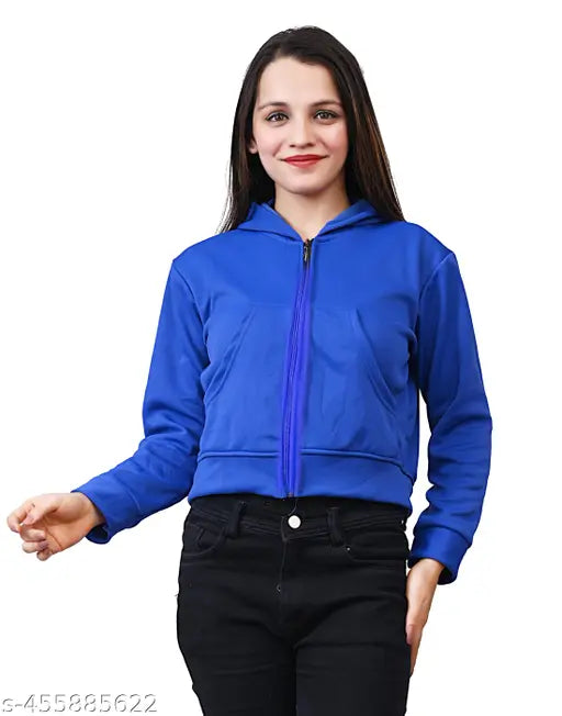 Trendy Fancy Crop Hood For Girls