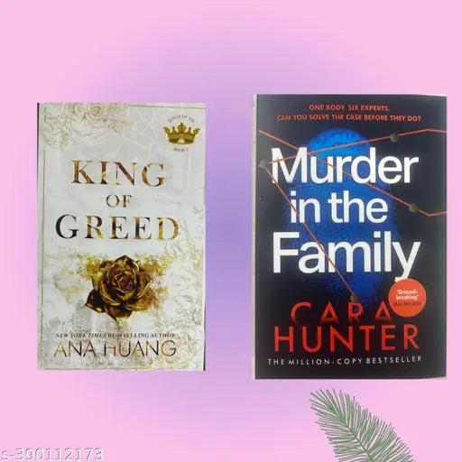 BOOK HUB  OF GREED AND MURDER IN THE FAMILY COMBO PACK OF 2