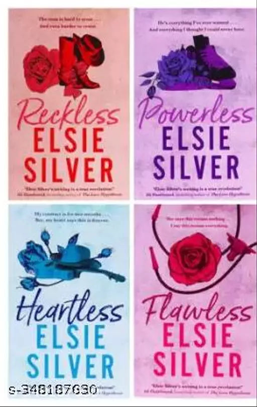 Flawless + Heartless + Powerless + Reckless (English  Paperback)  (Perfect  Elsie Silver)