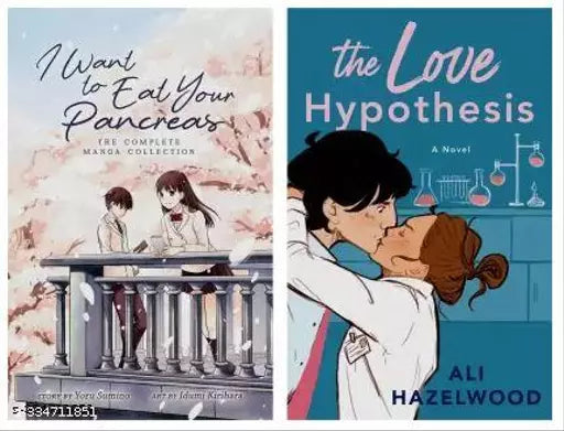 Combo Of 2 Books : I Want To Eat Your Pancreas + The Love Hypothesis  (Perfect Paperback  Yoru Sumino  Ali Hazelwood)