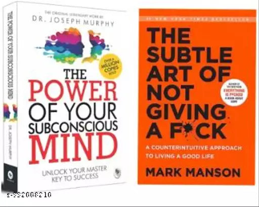 The Subtle Art Of Not Giving A F And Power Of Your Subconscious Mind [ Super Saver Combo]  (Paperback  Mark Manson  Joseph Murphy