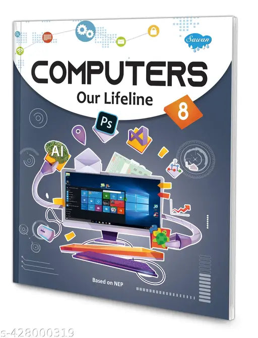 Computers Our Lifeline – 8 book for kids : Kid's computer book  Learning activity book for kids  Educational book for kids.