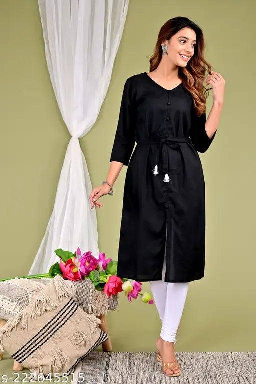 front cut kurti