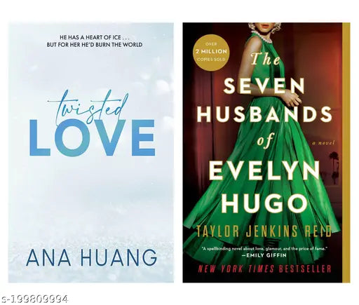 THE SEVEN HUSBANDS OF EVELYN HUGO BY TAYLOR JENKINS REID + TWISTED LOVE BY ANA HUANG
