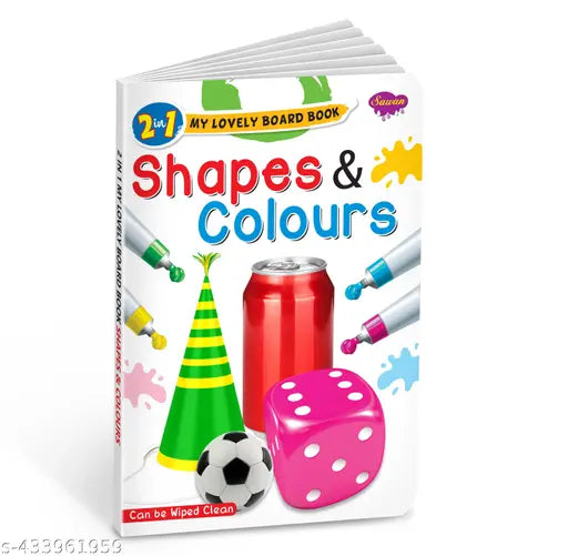 Shapes and Colours Book : Coloring Book for Toddlers  Shapes Book for Children  Kids Learning Book - Books for Kids