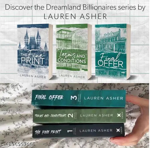 Fine ThePrint + Terms and Conditions + The Final Offer (Dreamland Billionaires Series Set of 3 Books)