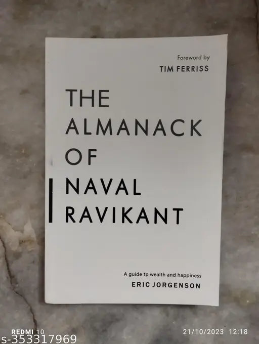 The Almanack Of Naval Ravikant (English  Paperback  Eric Jorgenson)